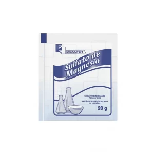Sulfato de Magnesio - 20 g x 50 sobre
