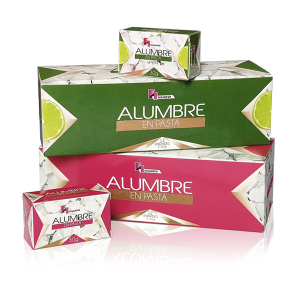 Alumbre en Pasta